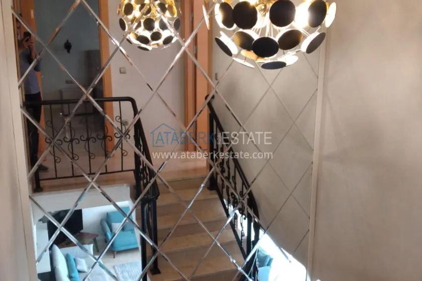 Purchase Furnished duplex flat in elite complex in Mahmutlar 10 