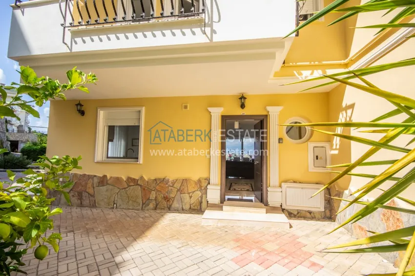 Villa in Kargicak with breathtaking views in a villa site 14 