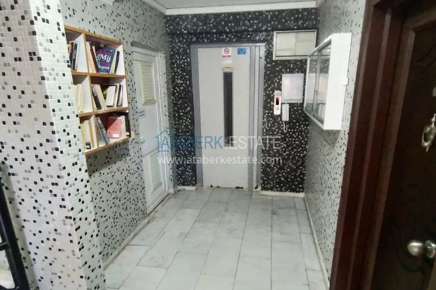 Furnished flat with glazed balconies in Mahmutlar  15 