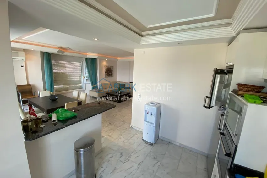 Purchase  Furnished flat with a sea view on the coast line of Tosmur in the complex  14 