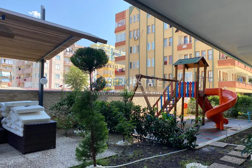 Flat in Mahmutlar with open sea views in the elite complex on the coast line  14 