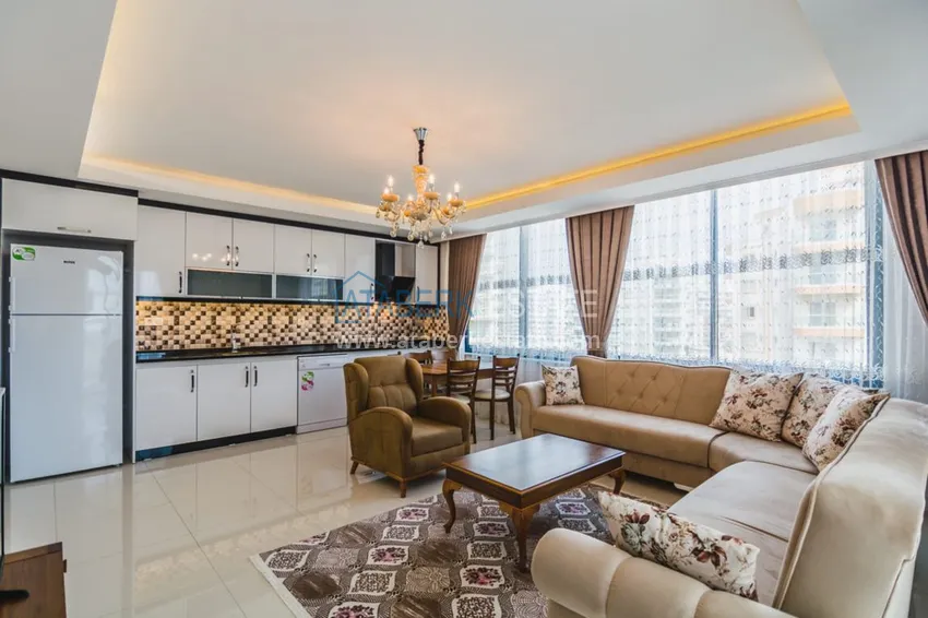 Purchase Furnished penthouse in elite complex in Mahmutlar 11 