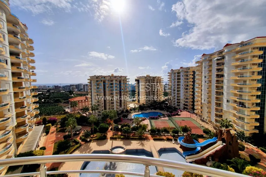 Purchase Furnished apartment with open views of the sea and mountains in Mahmutlar 12 