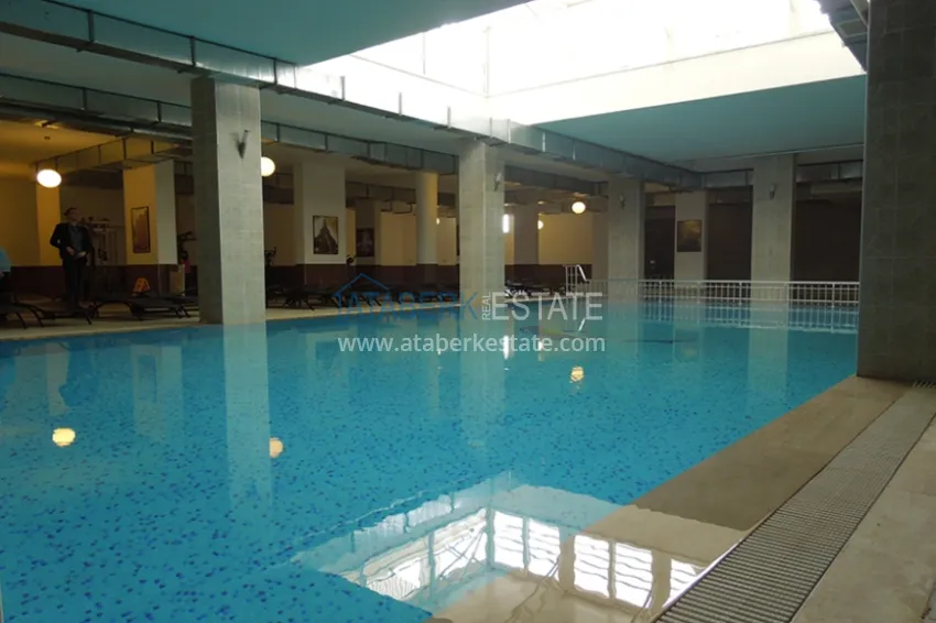 Spacious furnished flat in Tosmur in a luxury complex  14 