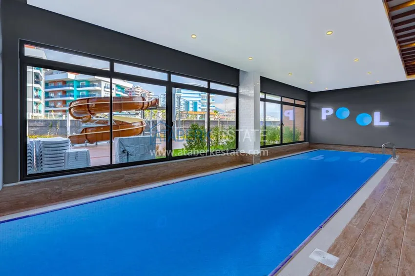 Furnished flat with mountains' view in Oba  11 