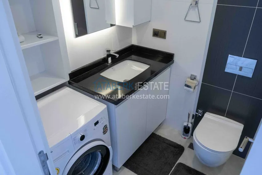 Purchase Furnished flat with mountain and sea views in Mahmutlar 13 