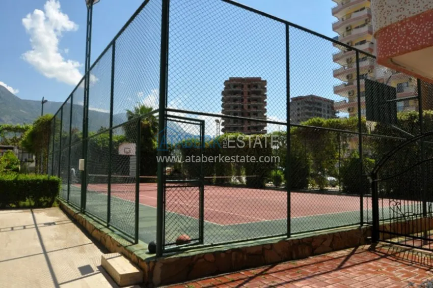 Flat in Mahmutlar with sea view in a comfortable complex 13 