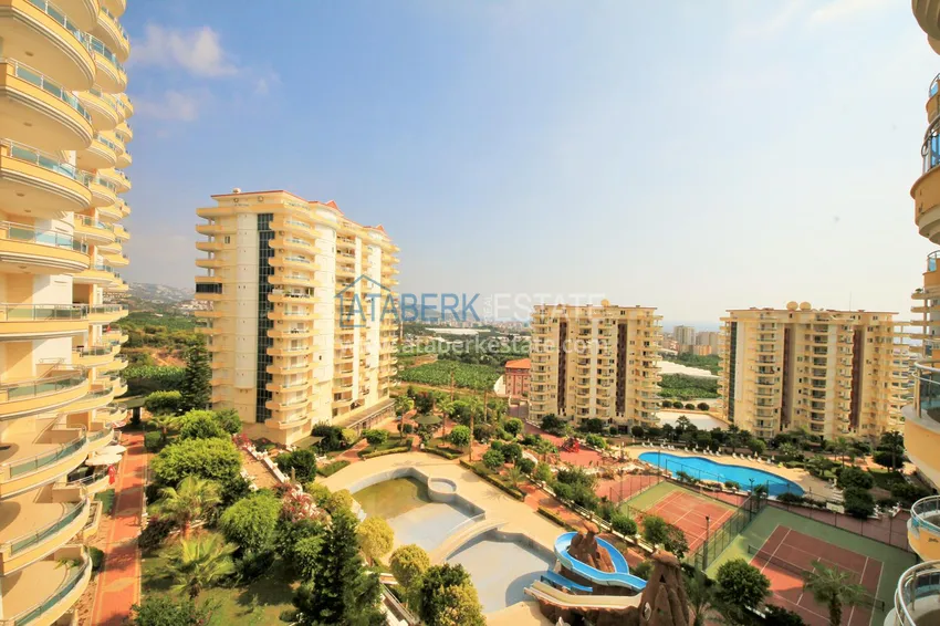  Penthouse with sea and mountain views with a sauna in Mahmutlar  13 