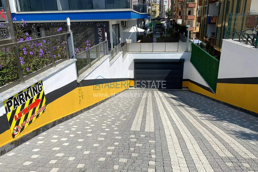 Flat in Mahmutlar with open sea views in the elite complex on the coast line  16 