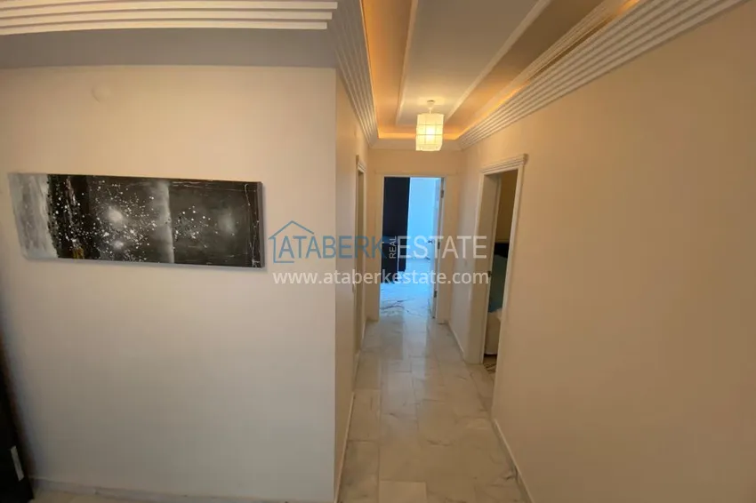 Purchase  Furnished flat with a sea view on the coast line of Tosmur in the complex  17 