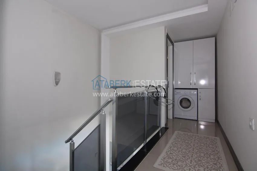 Purchase Furnished flat on two levels with a sea view in Kestel 13 