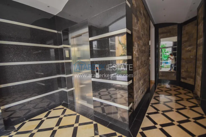 Flat in Mahmutlar with a separate kitchen and a partial sea view  12 