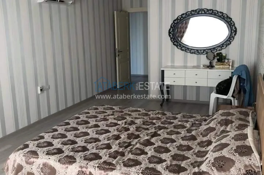 Purchase Furnished flat with a separate kitchen and sea views in Mahmutlar 14 