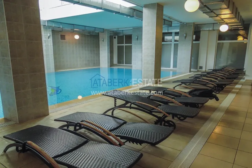 Spacious furnished flat in Tosmur in a luxury complex  15 