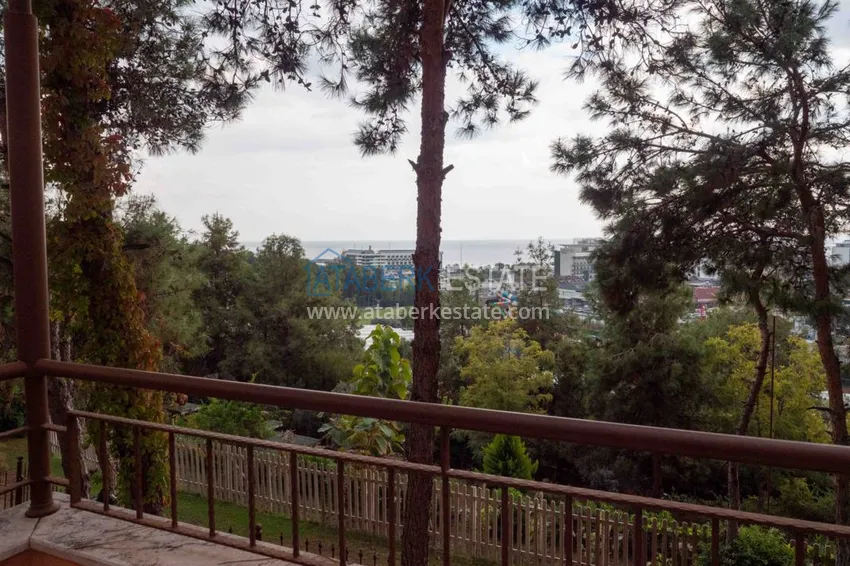 Purchase  A furnished townhouse flat with seaview in Avsallar  12 