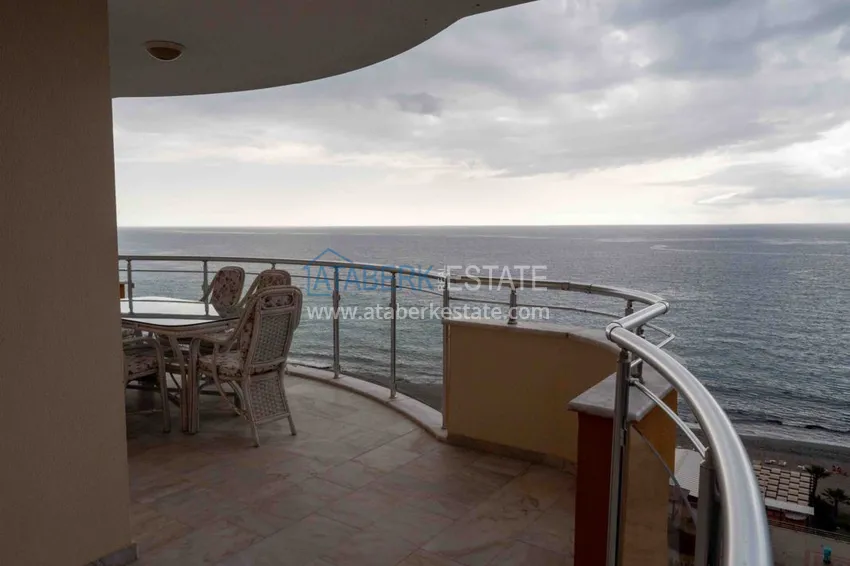 Purchase Furnished flat with a sea view on the sea coast in Mahmutlar 24 