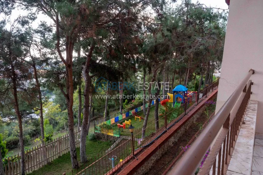 Purchase  A furnished townhouse flat with seaview in Avsallar  15 