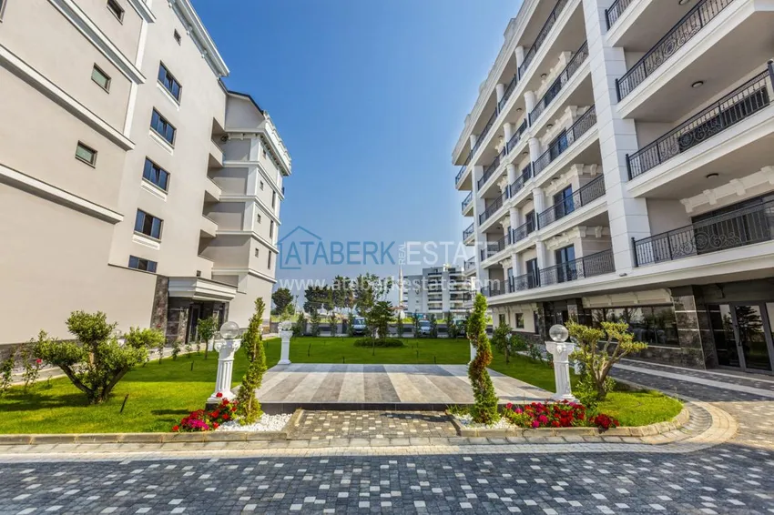 Furnished apartments in a new comfortable complex in Mahmutlar  18 