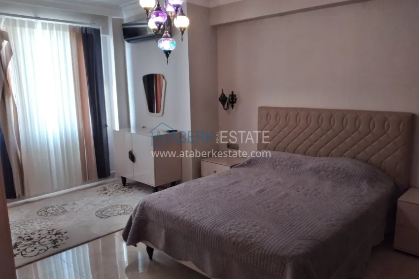 Purchase Furnished duplex flat in elite complex in Mahmutlar 13 