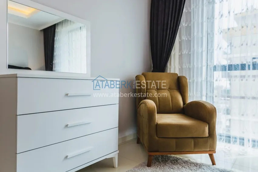 Purchase Furnished penthouse in elite complex in Mahmutlar 21 