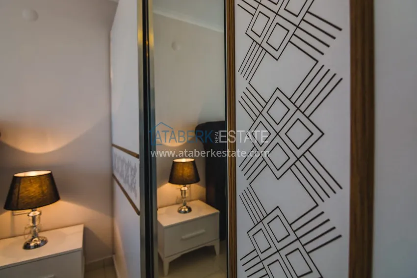 Purchase Furnished penthouse in elite complex in Mahmutlar 22 