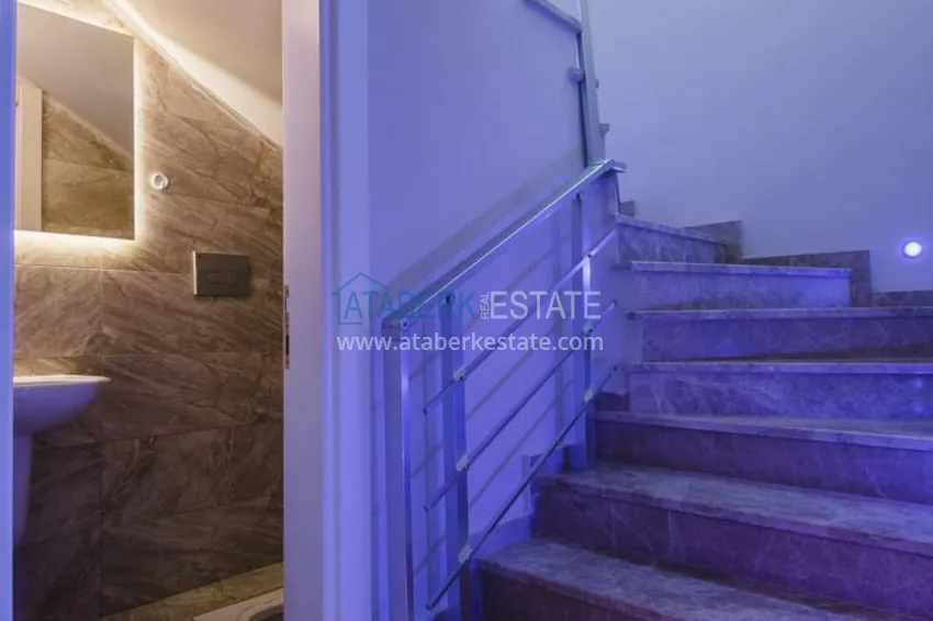 Purchase Furnished penthouse in elite complex in Mahmutlar 25 