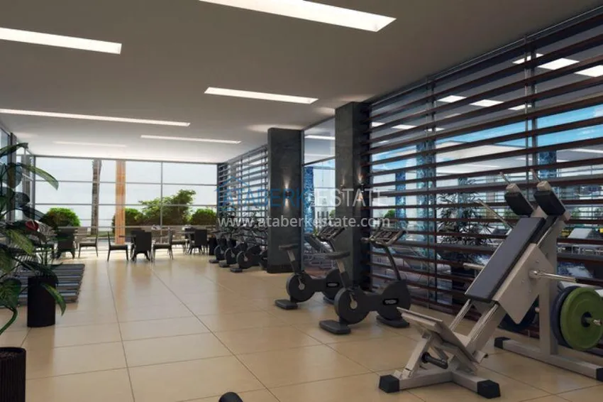 Long term rental apartment  in the complex with a rich infrastructure in Tosmur  15 