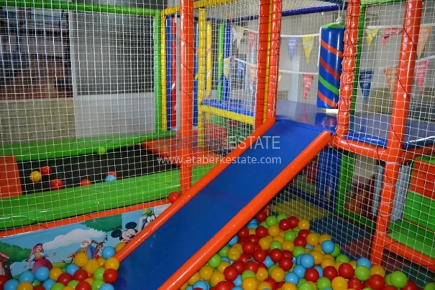 Flat in Mahmutlar with sea view in a comfortable complex 15 