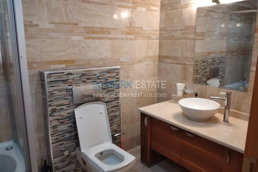 Purchase Furnished duplex flat in elite complex in Mahmutlar 15 
