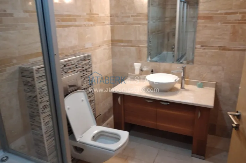 Purchase Furnished duplex flat in elite complex in Mahmutlar 17 