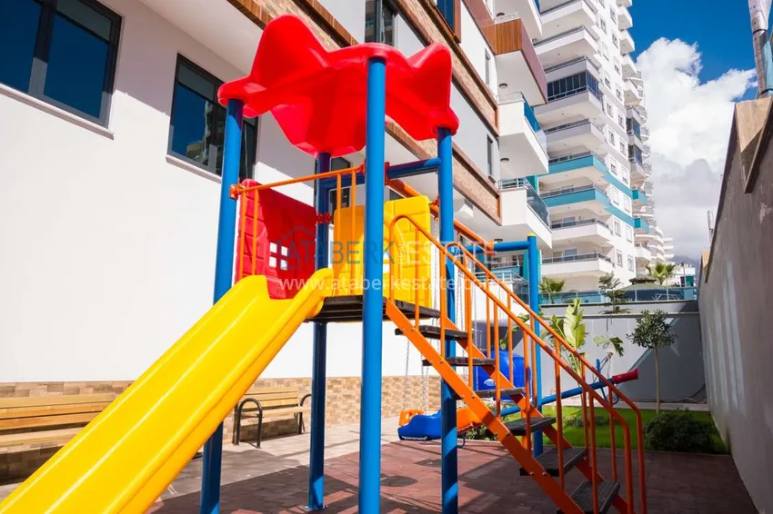 Furnished flat in a new complex in Mahmutlar  16 