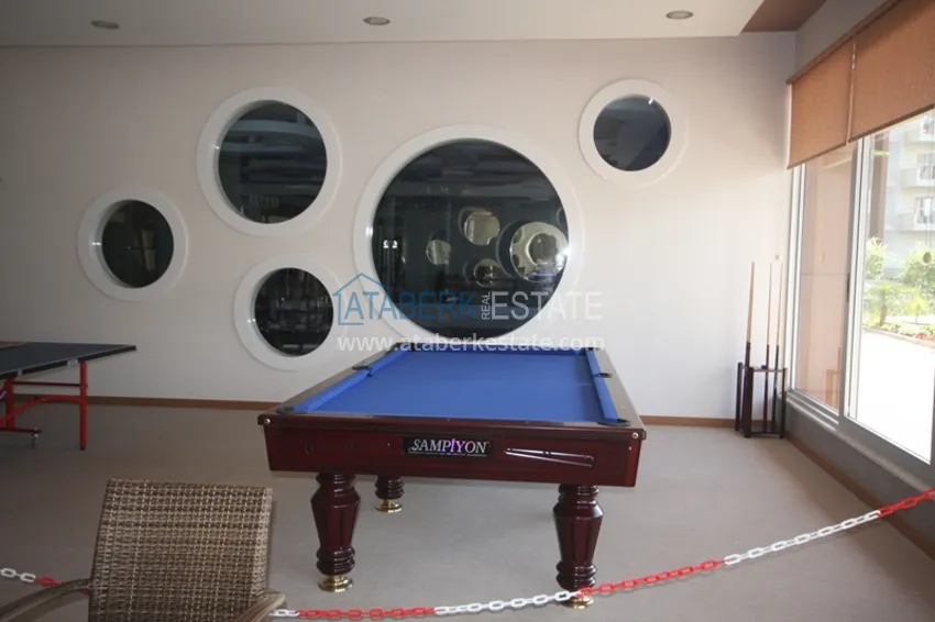 Long term rental in a comfortable complex in Avsallar 18 