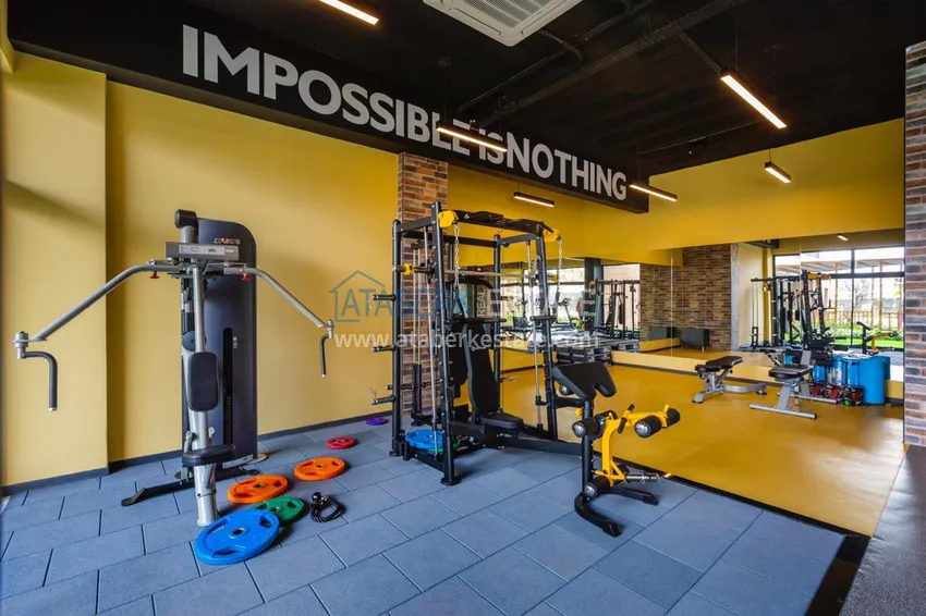 Furnished flat with mountains' view in Oba  14 