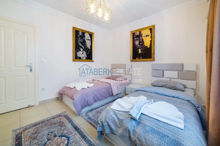 Purchase Furnished flat with sea views in Mahmutlar 15 