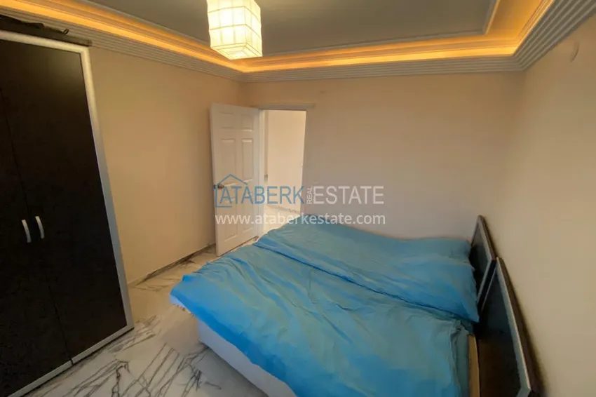 Purchase  Furnished flat with a sea view on the coast line of Tosmur in the complex  20 