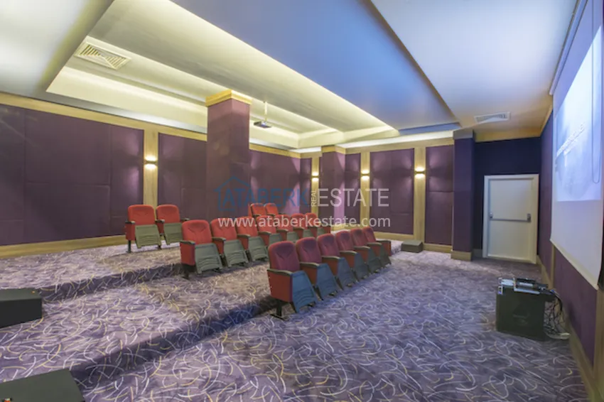 Furnished flat in Avsallar in elite complex  18 