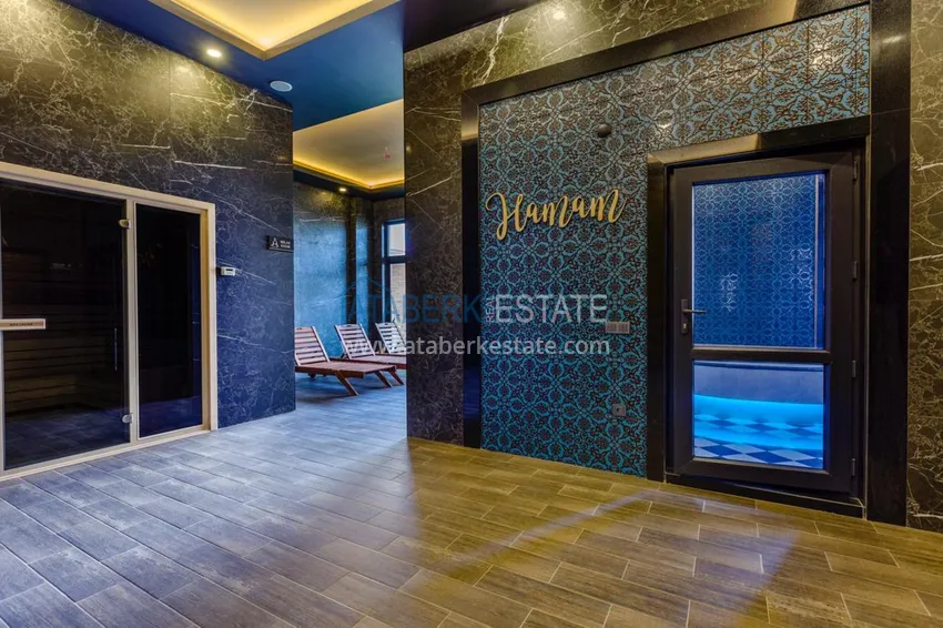 Furnished flat with mountains' view in Oba  16 