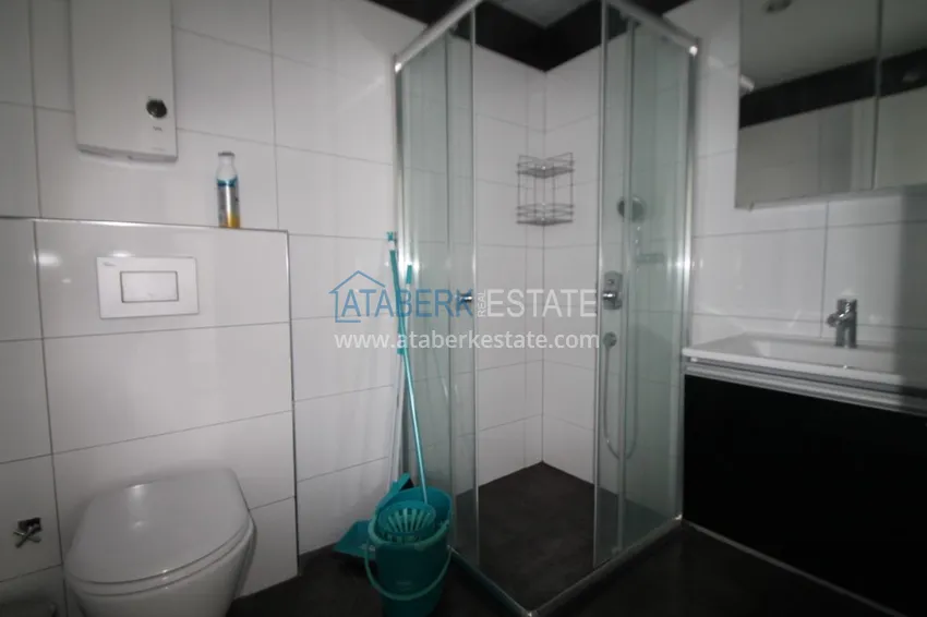 Purchase  Furnished flat in Kestel with a partial sea view in a comfortable complex  15 