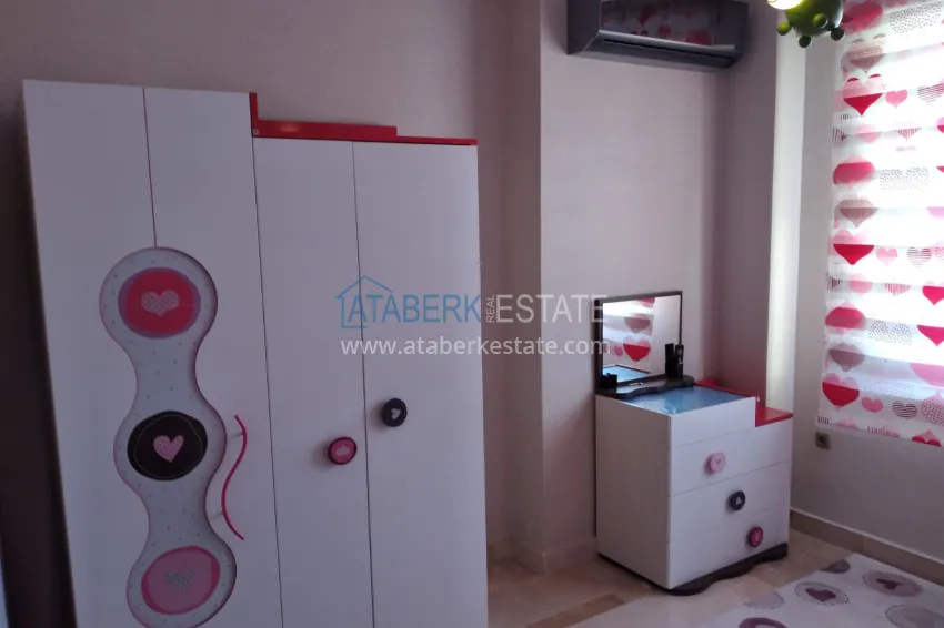 Purchase Furnished duplex flat in elite complex in Mahmutlar 19 