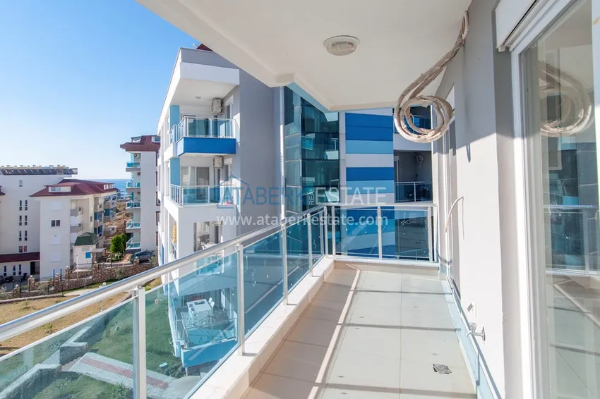 Purchase  Flats in Kestel on different floors with  separate kitchens in a comfortable complex  8 