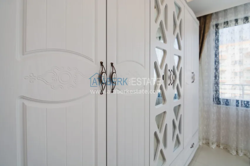 Purchase Furnished penthouse in elite complex in Mahmutlar 38 