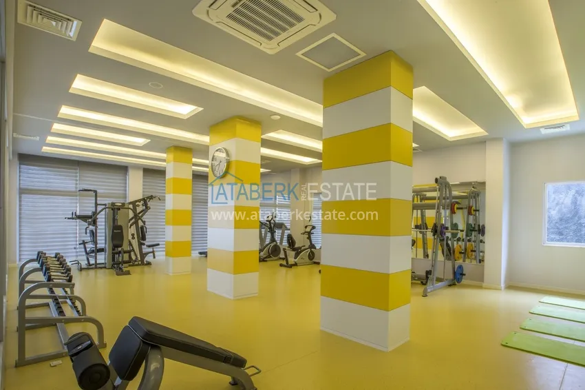 Furnished flat in Avsallar in elite complex  20 