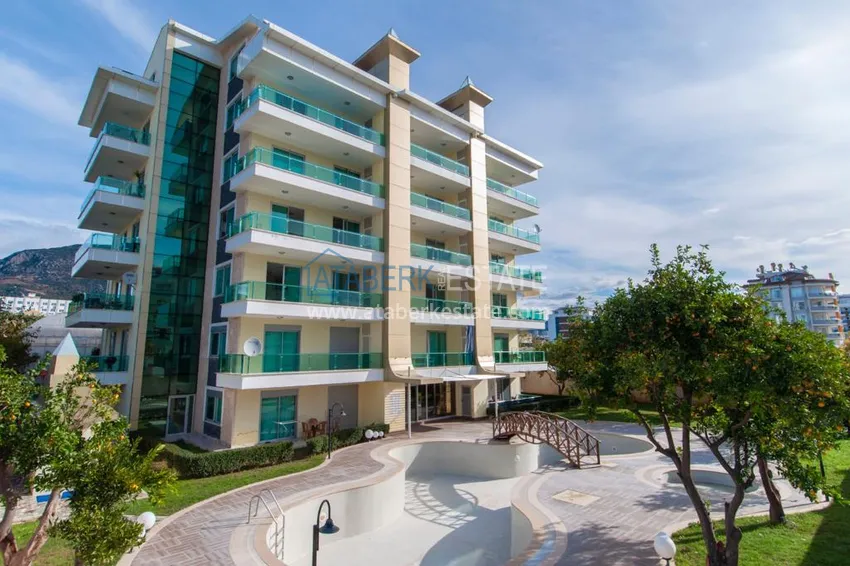 One bedroom flat in Kestel with a sea view  3 