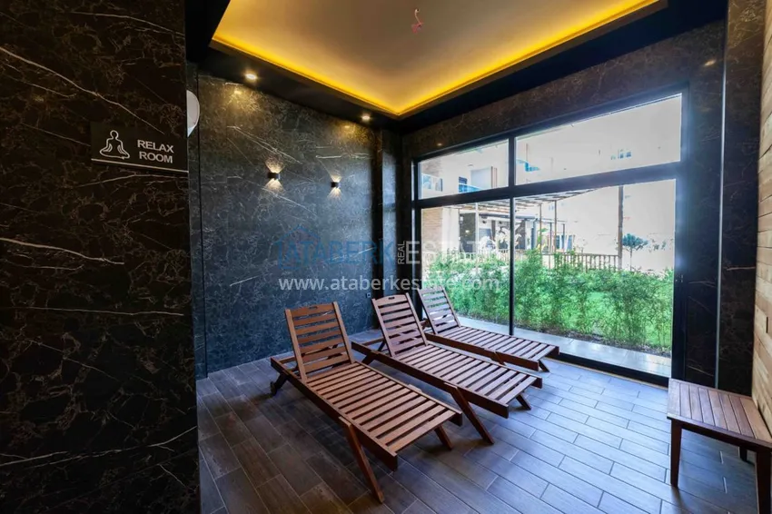 Furnished flat with mountains' view in Oba  17 