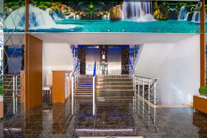 Furnished penthouse in elite complex in Mahmutlar 15 