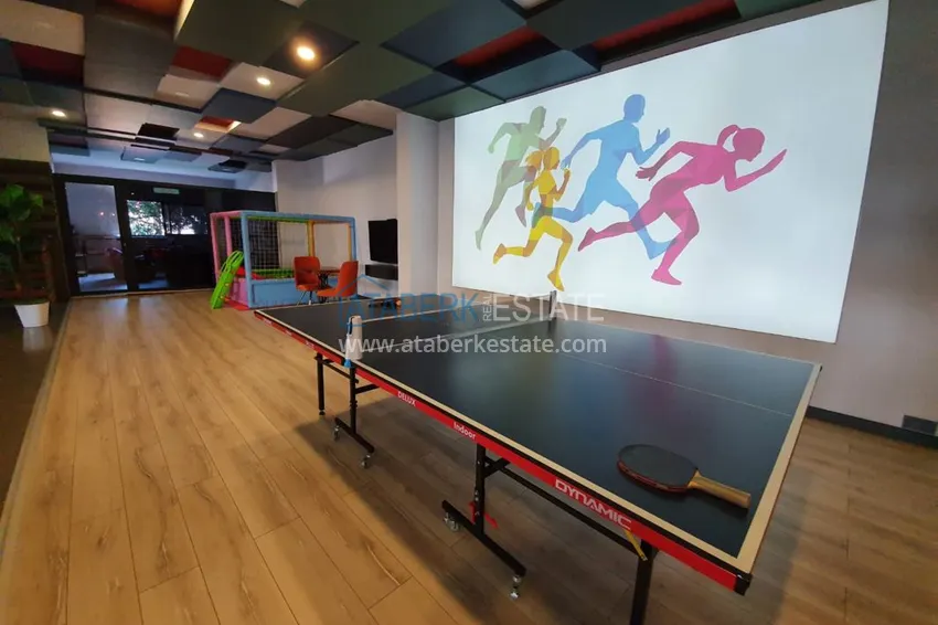 Apartment in Kargicak with furniture overlooking the sea in a premium complex 20 