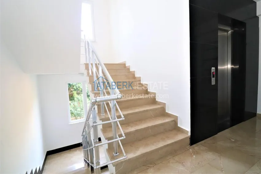 Furnished flat in Kestel in a modern complex by the sea 18 