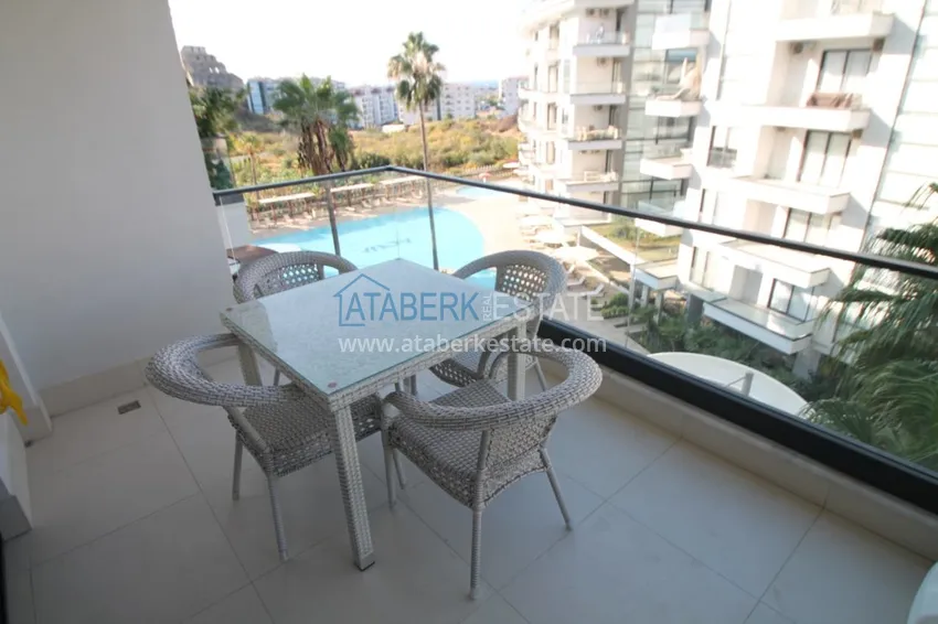 Purchase  Furnished flat in Kestel with a partial sea view in a comfortable complex  17 