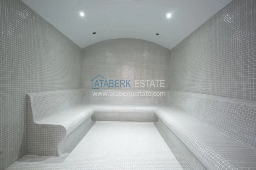 Furnished flat in Avsallar in elite complex  22 