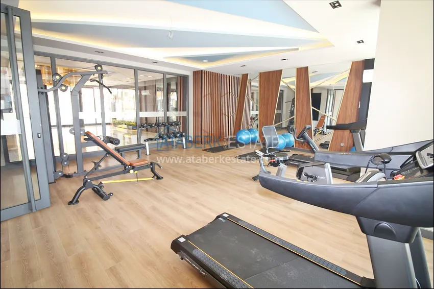 Flat with a sea view in a new complex on the coast  26 